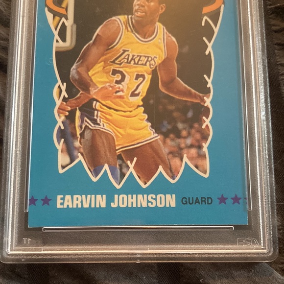 1990 Fleer All Stars Magic Johnson, Great Condition - Picture 3 of 4